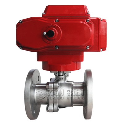 台湾 SENP 电动法兰球阀