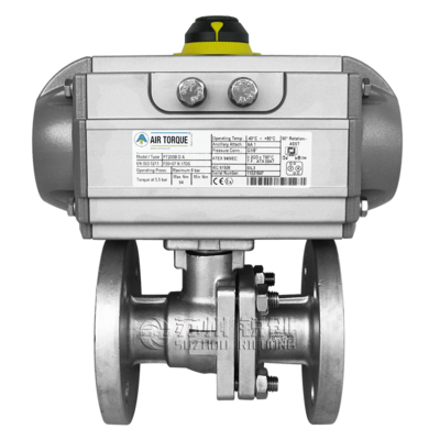 意大利AIR TORQUE 气动金属法兰球阀